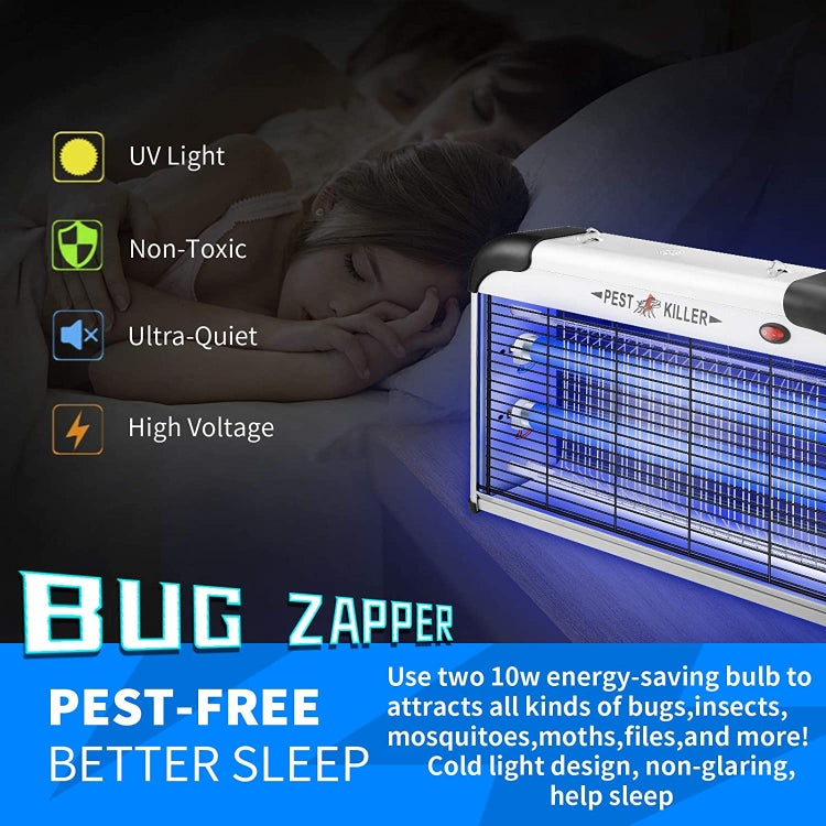 SK611 Indoor Household 20W Electric Shock Mosquito Killer Lamp High Voltage Hotel Fly Killer Lamp