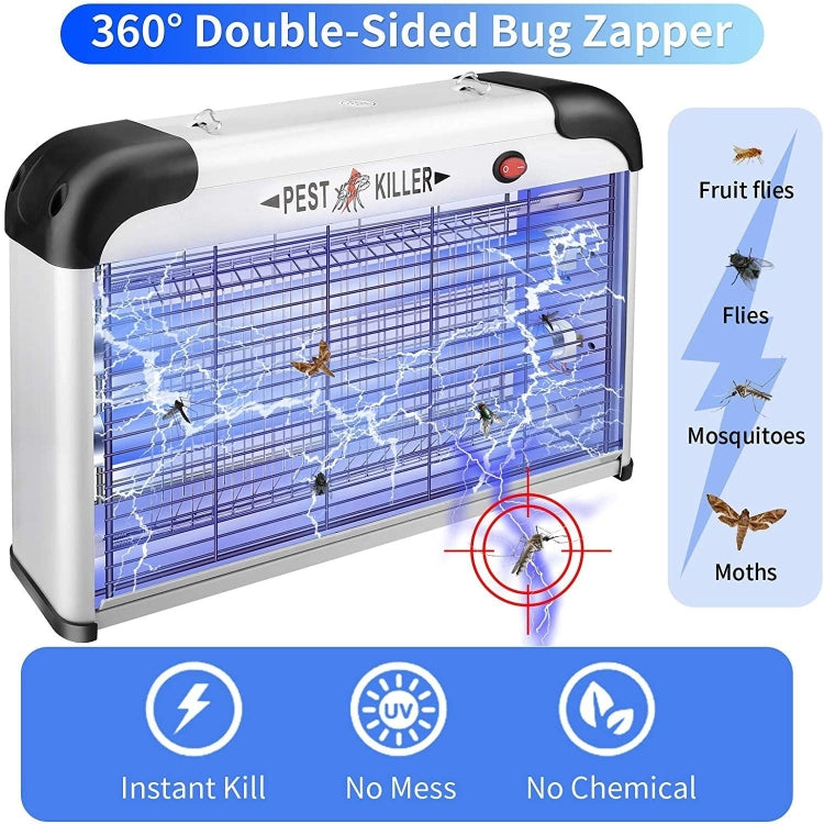 SK611 Indoor Household 20W Electric Shock Mosquito Killer Lamp High Voltage Hotel Fly Killer Lamp