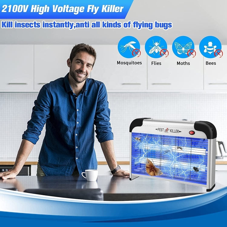 SK611 Indoor Household 20W Electric Shock Mosquito Killer Lamp High Voltage Hotel Fly Killer Lamp