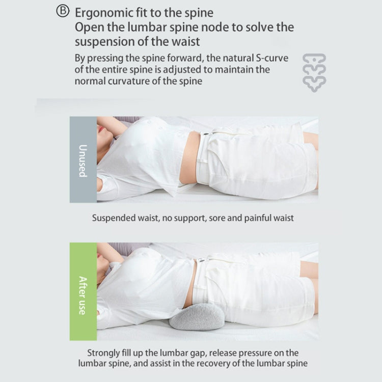 Memory Cotton Lumbar Pillow Sleep Waist Support Lumbar Cushion Pregnant Pelvic Pillow