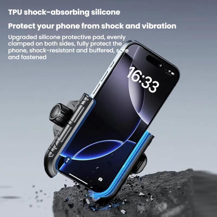 Kewig Motorcycle Bicycle Non-Blocking Mobile Phone Camera Navigation Bracket