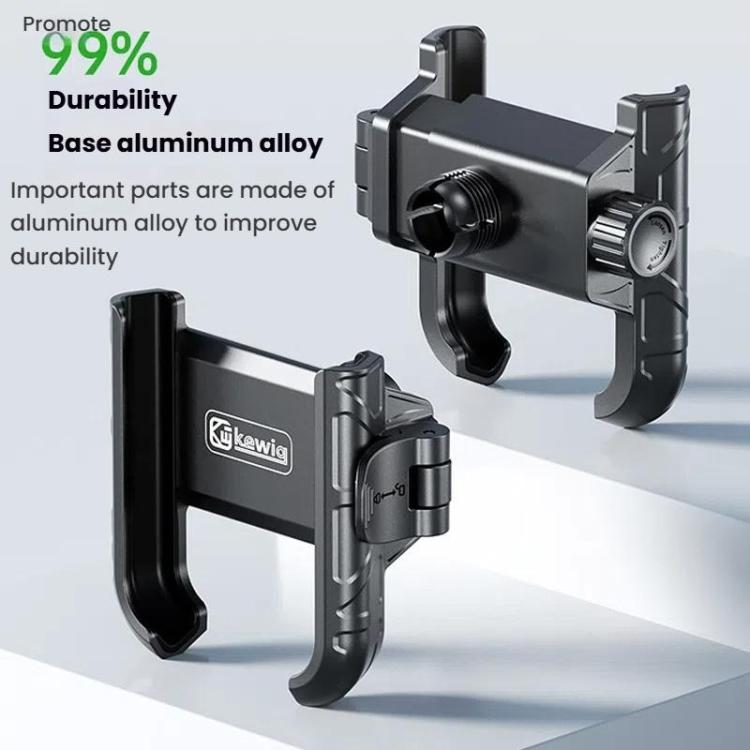 Kewig Motorcycle Bicycle Non-Blocking Mobile Phone Camera Navigation Bracket