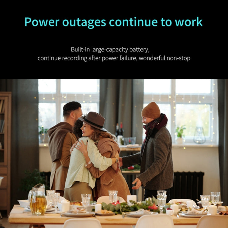 HD 4K Dual Lens Wifi Camera Mobile Phone Wireless Remote Two Way Intercourse Monitoring Camera