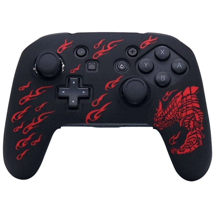 For Nintendo Switch Pro Game Handle Soft Shock Absorbing Silicone Protective Sleeve