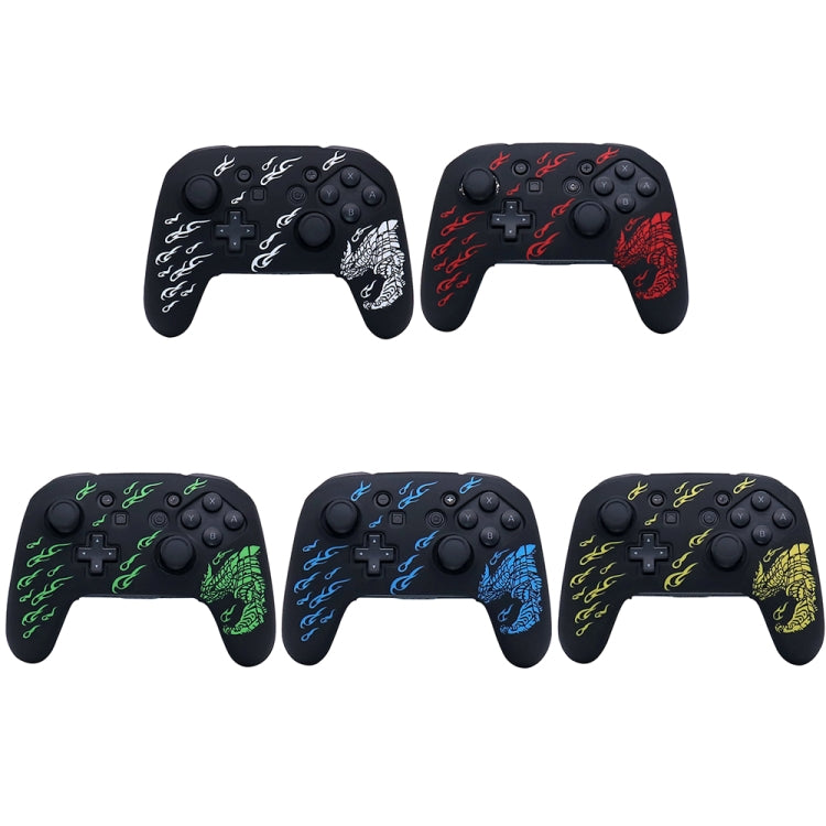For Nintendo Switch Pro Game Handle Soft Shock Absorbing Silicone Protective Sleeve