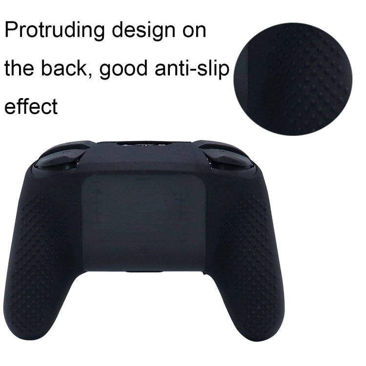 For Nintendo Switch Pro Game Handle Soft Shock Absorbing Silicone Protective Sleeve