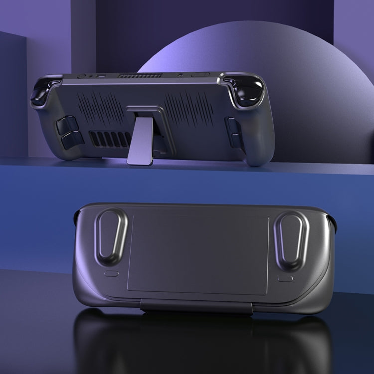 For Steam Deck JYS-SD012 Game Console All-inclusive Protective Case + Detachable Cover Set with Bracket