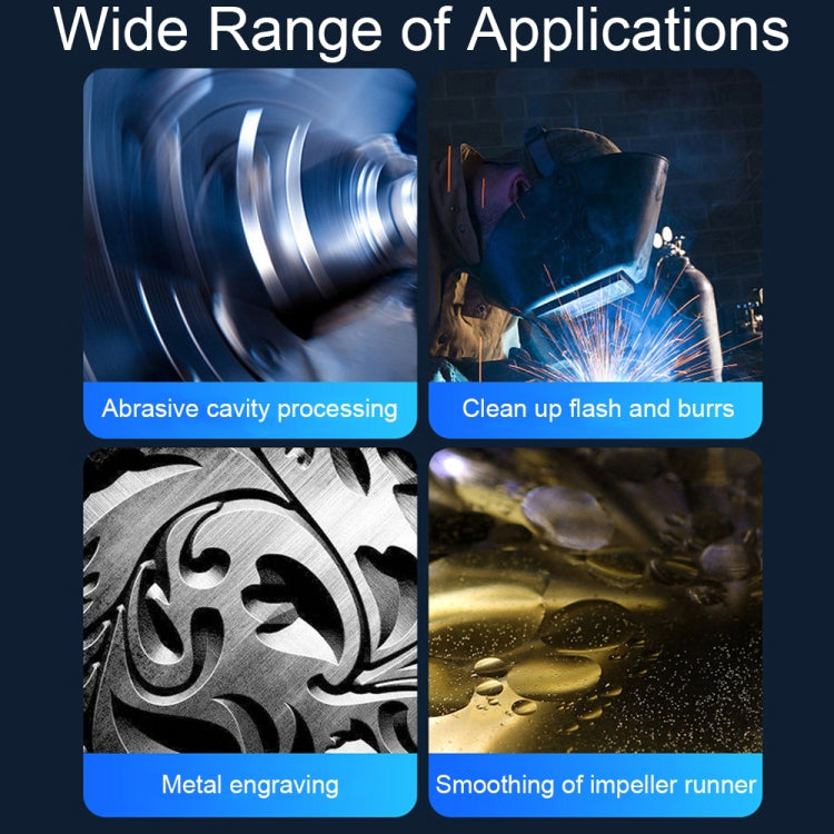 Hard High Carbon Steel Rotary Carving Knife Abrasive Processing Grinding Head Set