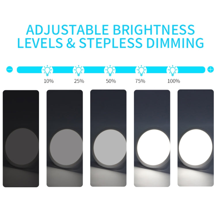 JSK-SL02 LED SAD Touch Timing Stepless Dimming Therapy Mood Desk Lamp Simulate Natural Light