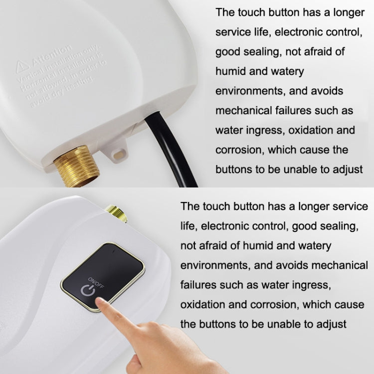 Instant Water Heater Mini Kitchen Quick Heater Household Hand Washing Water Heater