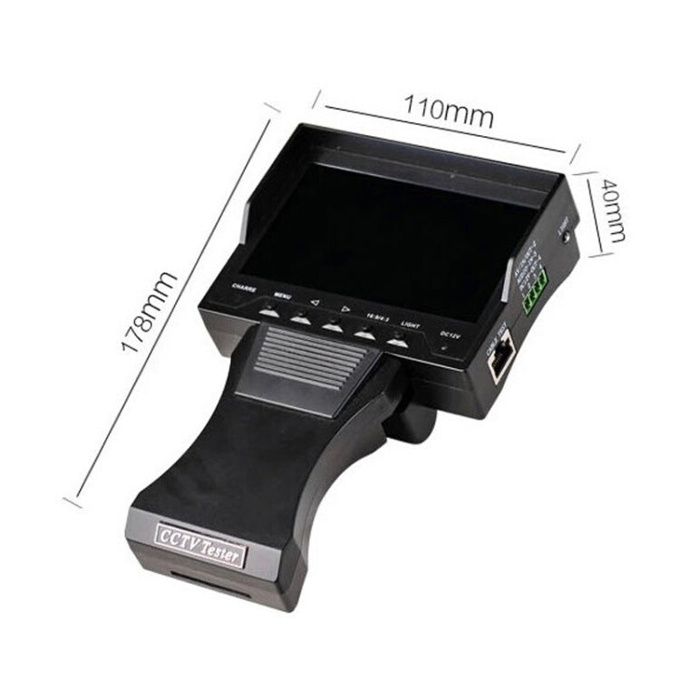 JSK-4300B 4.3 inch Handheld 12V Output Network Cable Monitoring Tester