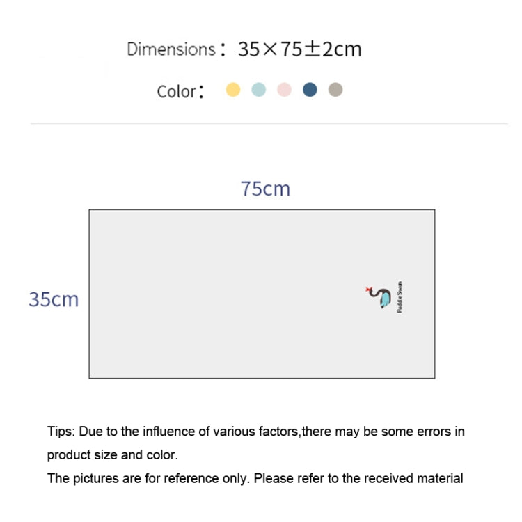 Coral Fleece Cartoon Embroidery Towel Kid Household Thickened Soft Absorbent Towel