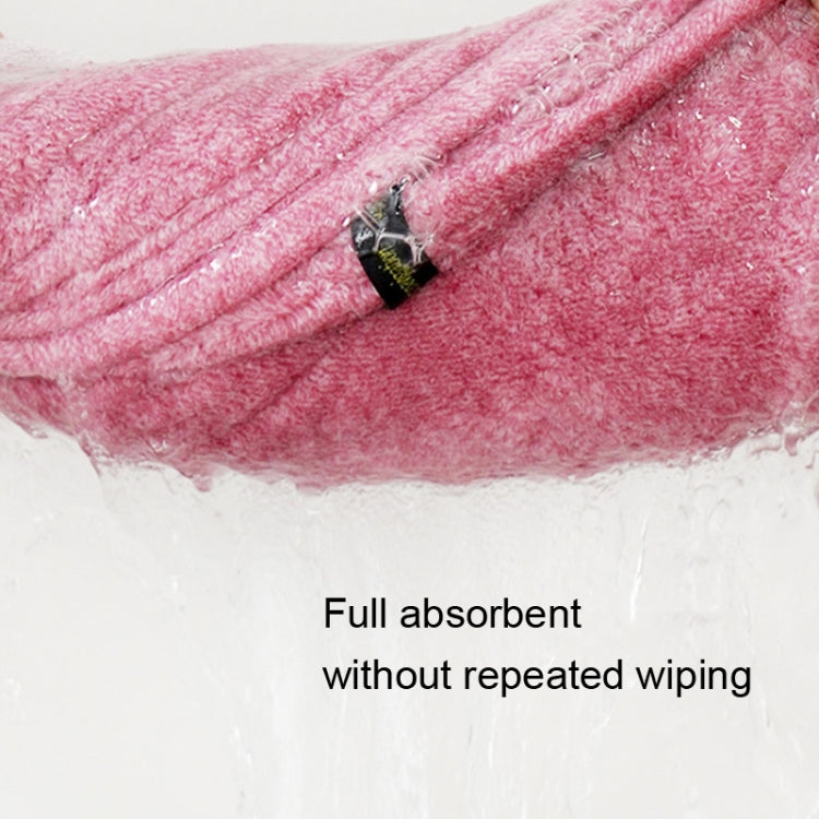 Coral Velvet Quick Dry Absorbent Hair Dryer Hat Plus Thicken Shower Cap Hotel Household Wrap Head Towel