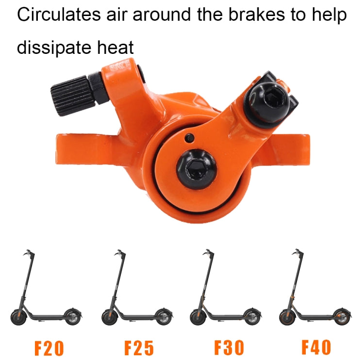 A44424 Electric Scooter Brake Rear Wheel Disc Brake Equipment for Ninebot F20 / F25 / F30 / F40