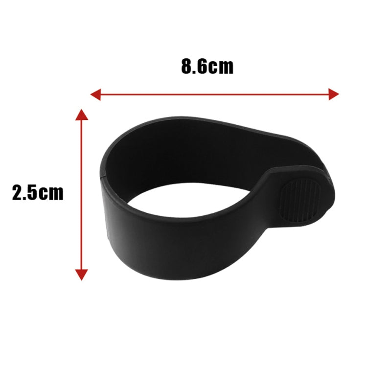 X0211 2pcs Scooter Accelerator Dial Silicone Case Dial Cover For Xiaomi M365/1S/Pro/MAX G30/ES2