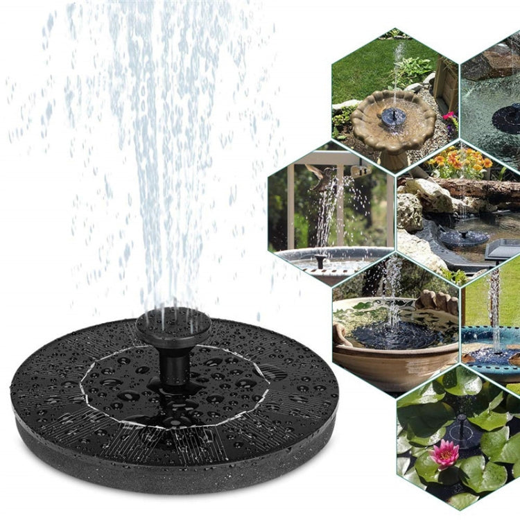 Solar Water Fountain Pool Outdoor Bird Bath Solar Powered Fountain Floating Water