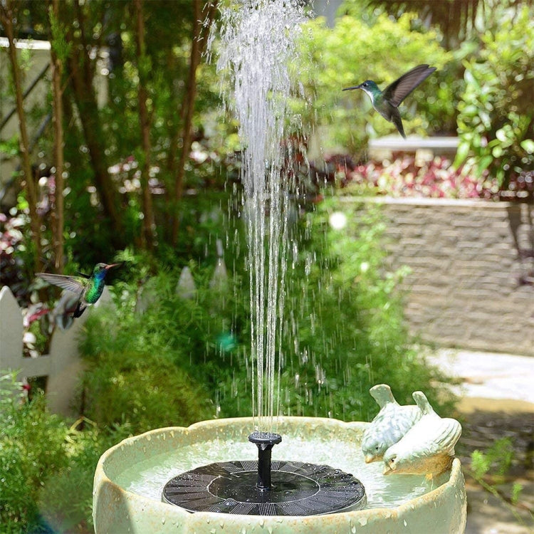 Solar Water Fountain Pool Outdoor Bird Bath Solar Powered Fountain Floating Water