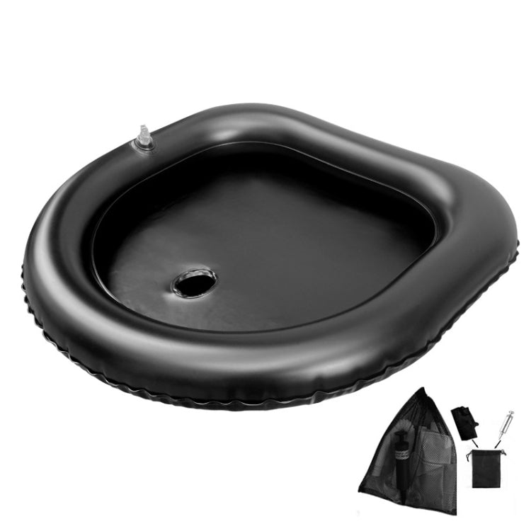 Bed Nursing No Bending Inflatable Light Shampoo Basin