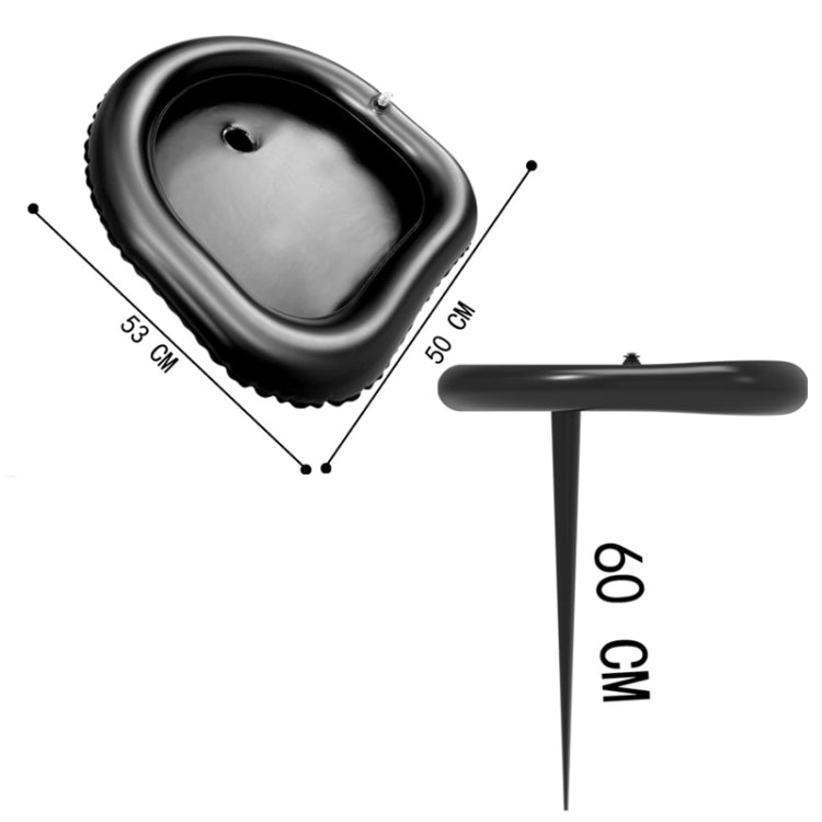 Bed Nursing No Bending Inflatable Light Shampoo Basin