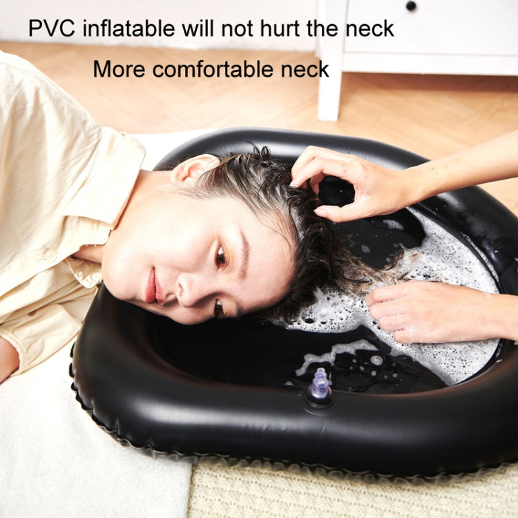 Bed Nursing No Bending Inflatable Light Shampoo Basin