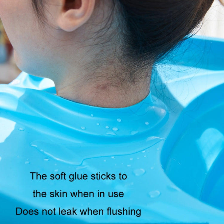 No-Bending Folding Portable Home Care Shampoo Basin