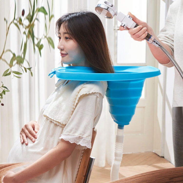 No-Bending Folding Portable Home Care Shampoo Basin