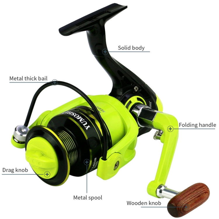 Spinning Wheel Metal Wire Cup Fishing Wheel