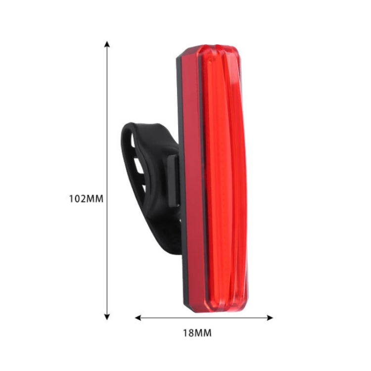 Bicycle Tail Light USB Rechargeable Waterproof Night Riding Warning Light