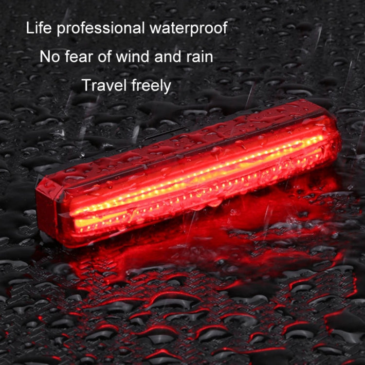 Bicycle Tail Light USB Rechargeable Waterproof Night Riding Warning Light