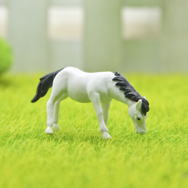 Horse Figure DIY Micro-landscape Landscaping Doll Desktop Decoration Ornaments