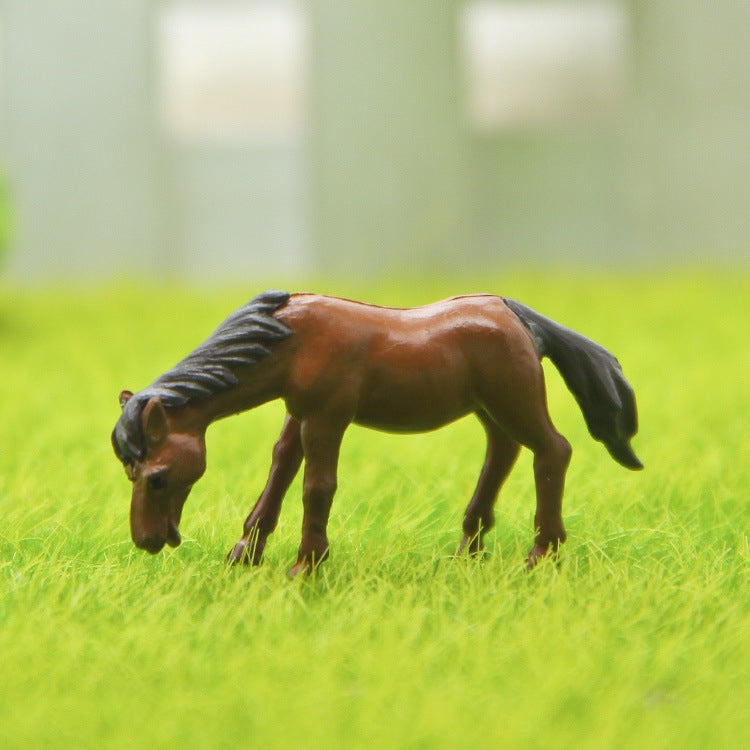 Horse Figure DIY Micro-landscape Landscaping Doll Desktop Decoration Ornaments