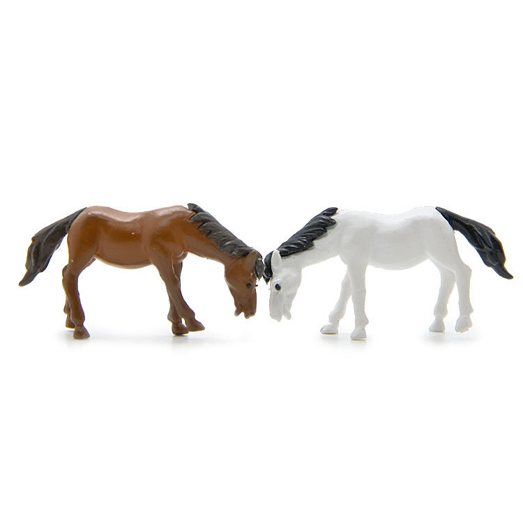 Horse Figure DIY Micro-landscape Landscaping Doll Desktop Decoration Ornaments