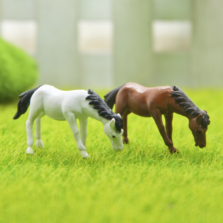 Horse Figure DIY Micro-landscape Landscaping Doll Desktop Decoration Ornaments