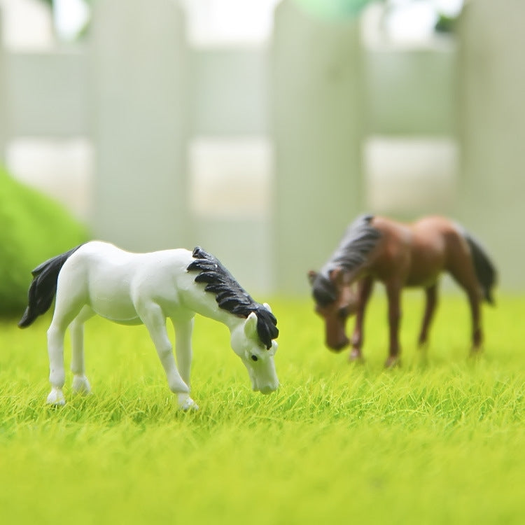Horse Figure DIY Micro-landscape Landscaping Doll Desktop Decoration Ornaments