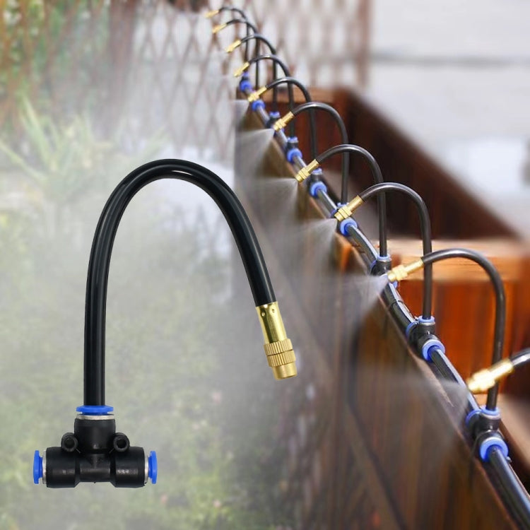 Brass Misting Nozzles Bend Arbitrarily Atomized Sprayer Garden Irrigation