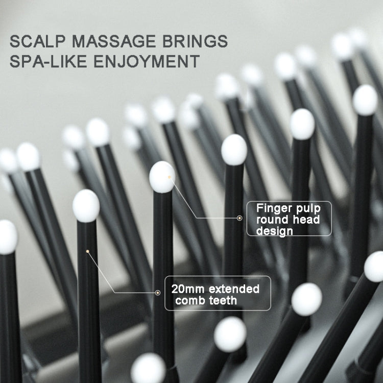 2 in 1 Massage Air Cushion Comb Mirror Integrated Comb Portable Folding Comb