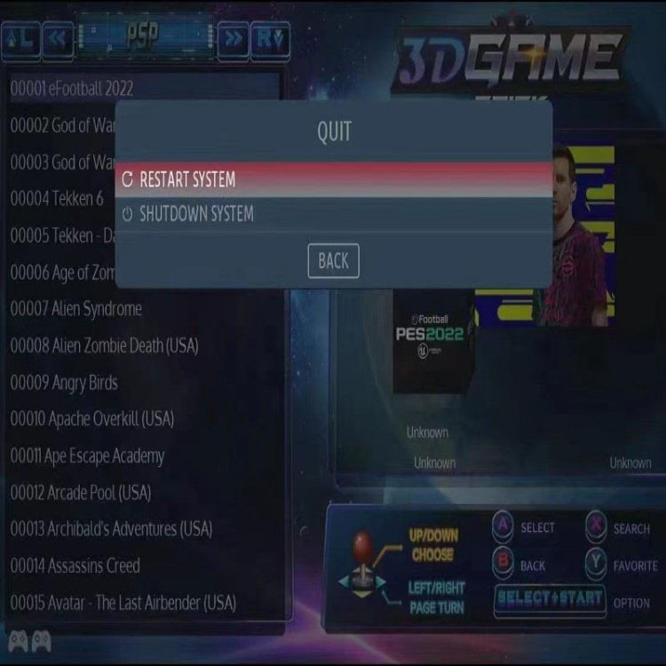 U9 PRO HDMI HD 2.4G Wireless PSP TV Double Game Console