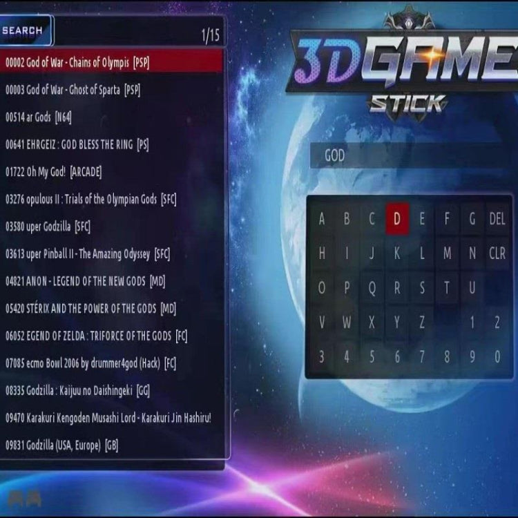 U9 PRO HDMI HD 2.4G Wireless PSP TV Double Game Console