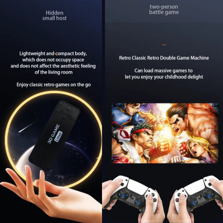 U9 PRO HDMI HD 2.4G Wireless PSP TV Double Game Console