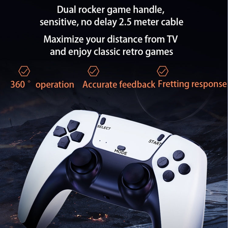 M8 Pro Y3Lite U8 Plus For PS1 2.4G Wireless HDMI HD 4K Dual Game Console