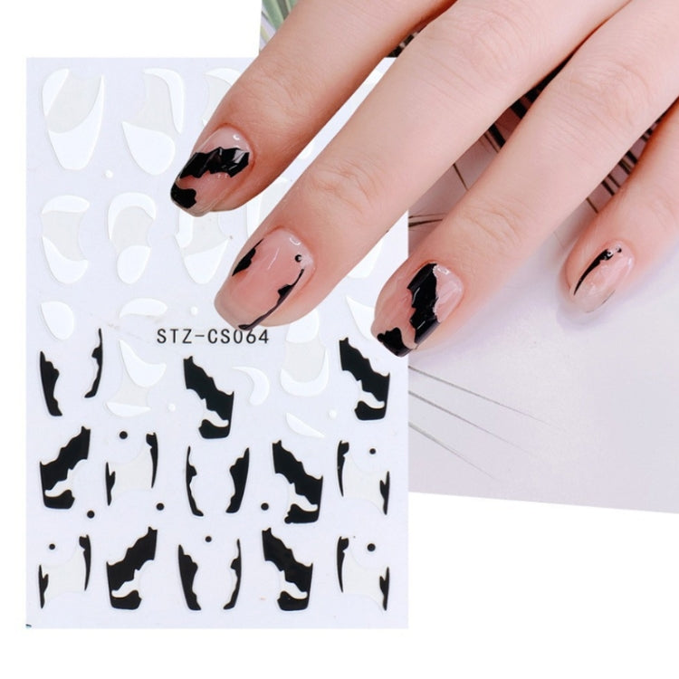 French Style Manicure Sticker Pop Stripe Line Nail Sticker