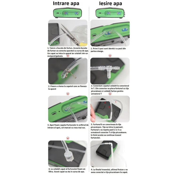 FT-C68 Dual Pump Smart Automatic Watering Device Potted Watering Garden Balcony Drip Irrigation Spraying System