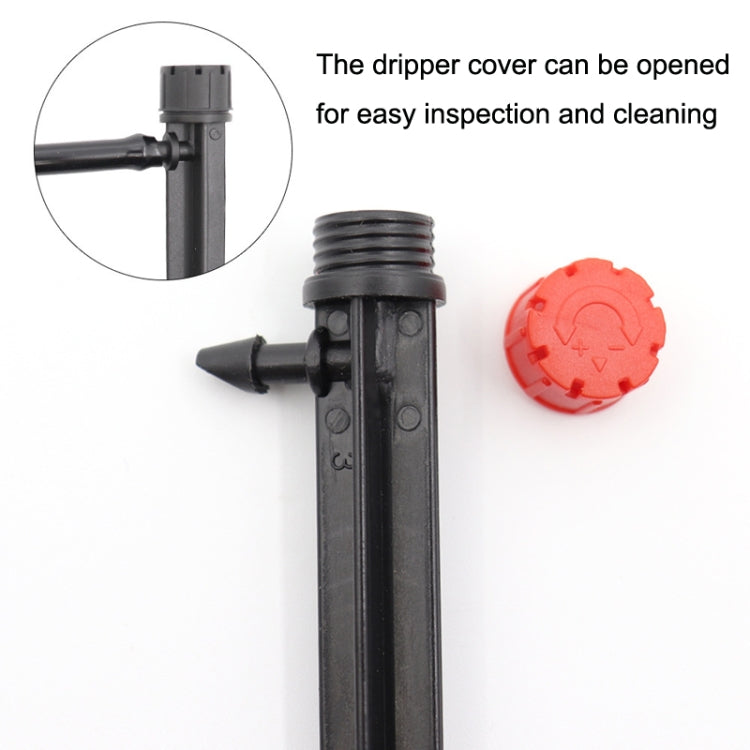 FH-118 13cm Adjustable 8 Holes Ground Plug Dripper Garden Irrigation System Watering Nozzle