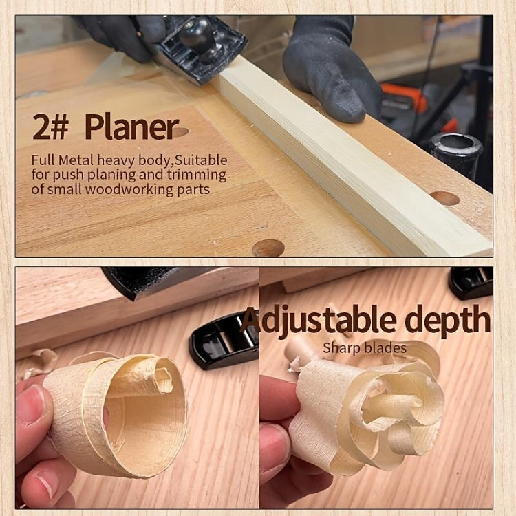 RUITOOL Woodworking Planer Metal Short Planer Edge Trimming Chamfer Planer