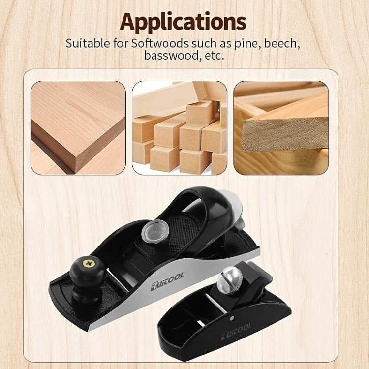 RUITOOL Woodworking Planer Metal Short Planer Edge Trimming Chamfer Planer