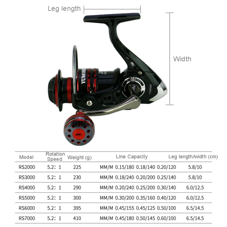 Metal Rocker Fishing Reel