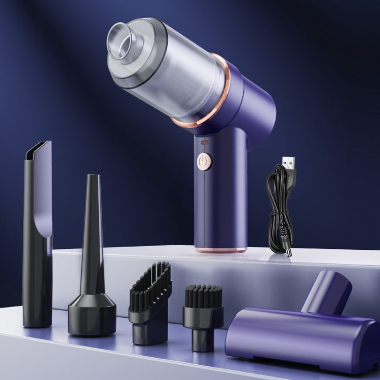 SUITU  ST-6638 Car Wireless Vacuum Cleaner Suction and Blower Integrated With Light ,Spec: