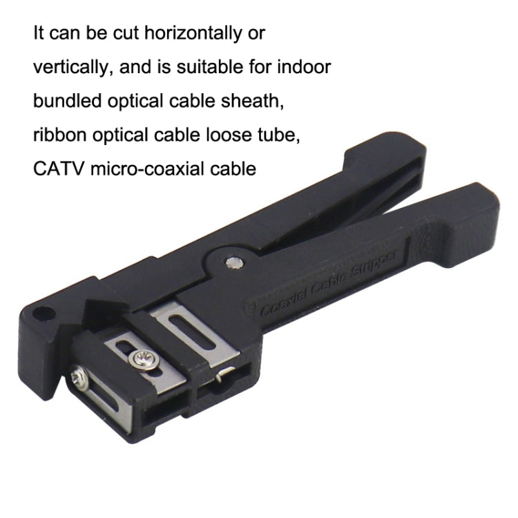 Optical Fiber Stripping Tool Ribbon Tube Horizontal Cable Stripper