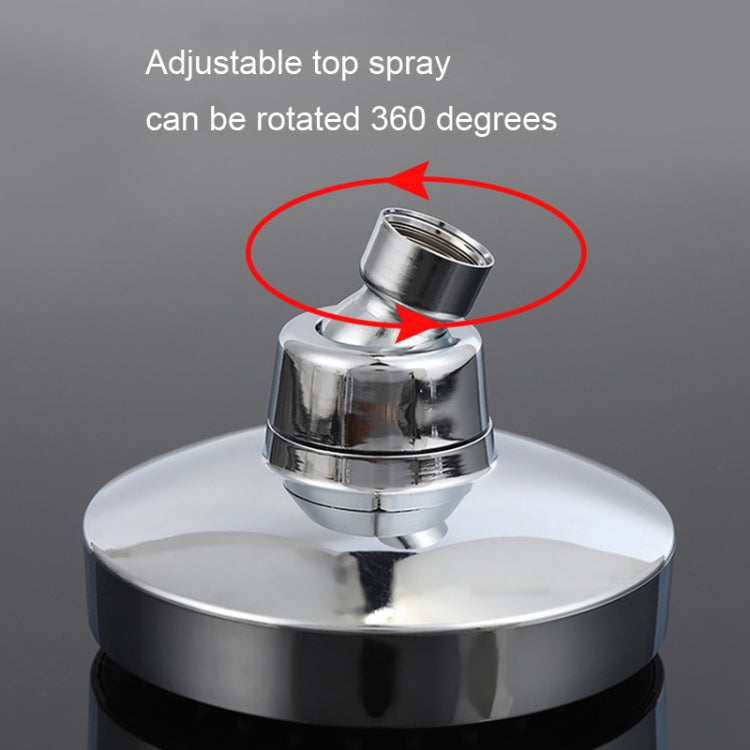 AL-63 4 inch Hotel Showerhead Overhead Spray Plastic Bathroom Rooftop Nozzle