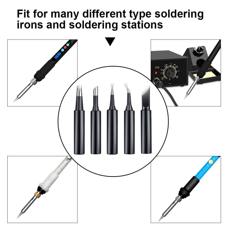 5-in-1 Universal 936 Soldering Station Solder Iron Welding Tip Head Set